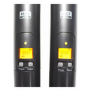 MICROFONE MXT UHF SEM FIO DUPLO DE MAO UHF-628M