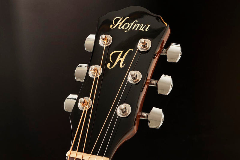 VIOLÃO ELETRICO HOFMA HMF 250 STNT LH (CANHOTO)