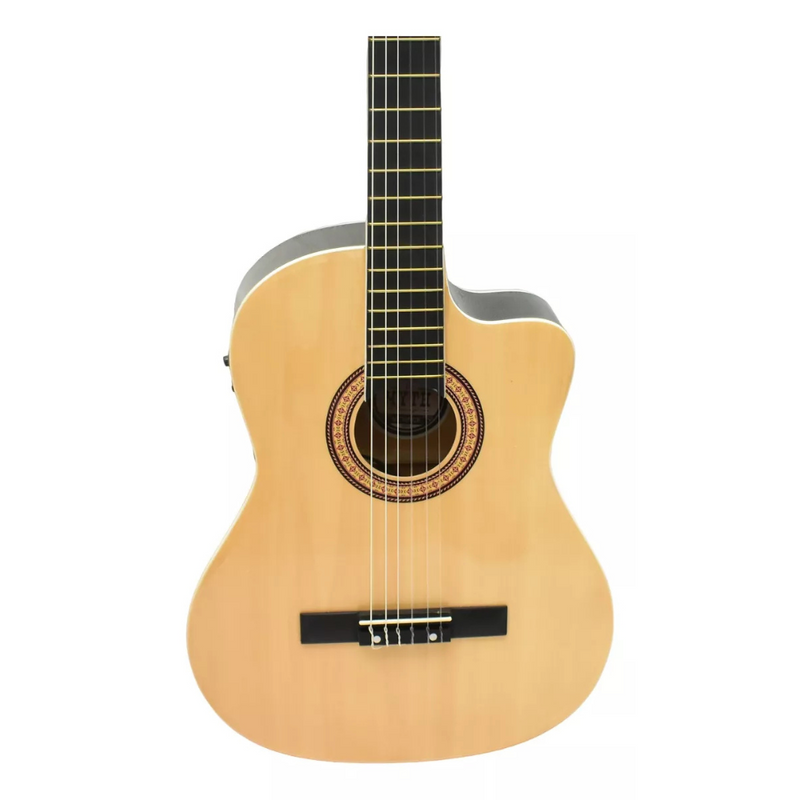 VIOLÃO MYTH NYLON ELETRICO NATURAL - MT39NCE