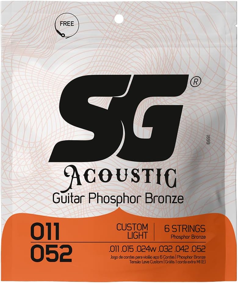 ENCORDOAMENTO PARA VIOLÃO AÇO BRONZE  SG 0.9