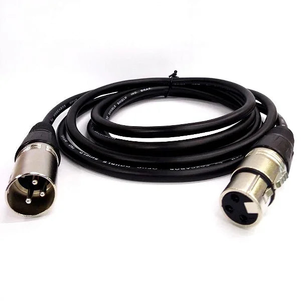 CABO P10 MACHO MONO + XLR FEMEA P/ MIC PRO SERIES 5M