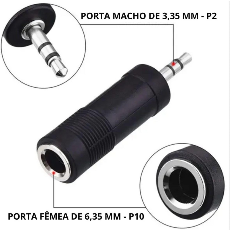 ADAPTADOR P2 PARA P10