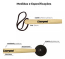 BAQUETA LIVERPOOL COM BOLA DE BORRACHA BB-VBX