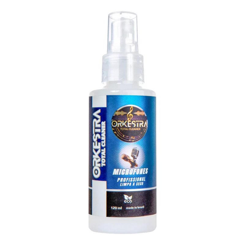 ORKESTRA TOTAL CLEANER MICROFONES LIMPA SECO 120 ML