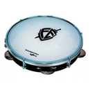 PANDEIRO ABS PRETO 10" PELE LEITOSA - FE