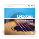 ENCORDOAMENTO DADDARIO PHOSPHOR BRONZE 0.12