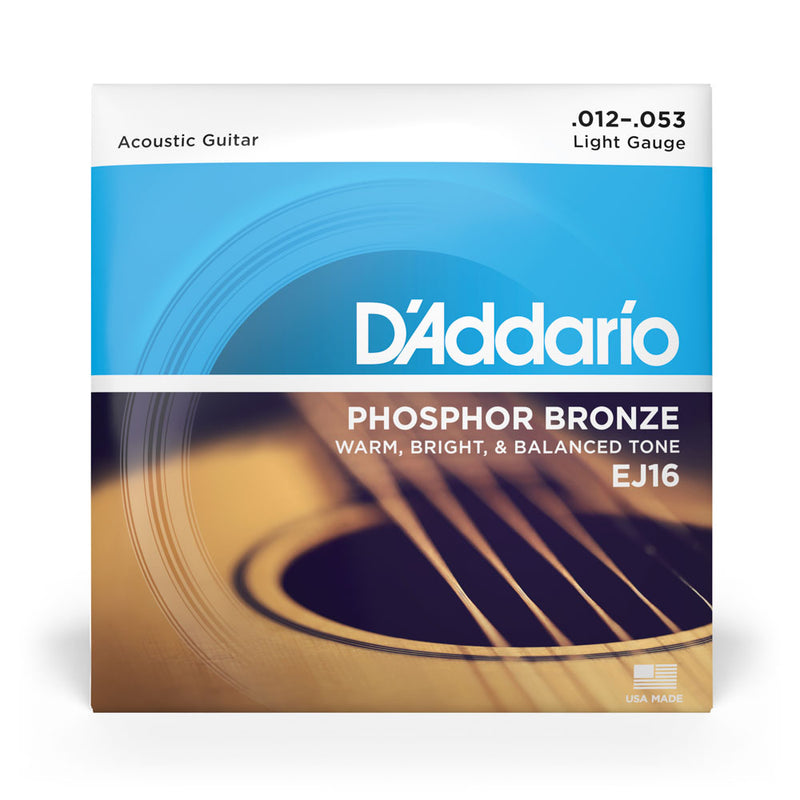 ENCORDOAMENTO DADDARIO PHOSPHOR BRONZE 0.12