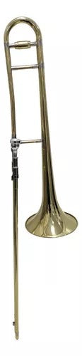 Trombone De Vara Bb Laqueado Calibre Fino - Magnum Msl100l