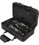 Clarinete Sib 17 Chaves Niqueladas Corpo ABS c/ Estojo e Acessórios Zellmer