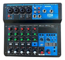 MESA DE SOM DE 6 CANAIS - MODELO: MX-6T