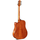 VIOLÃO AÇO WALDMAN ELETROACUSTICO C/BAG DCEX-1841 N