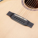 VIOLÃO AÇO WALDMAN ELETROACUSTICO C/BAG DCEX-1841 N