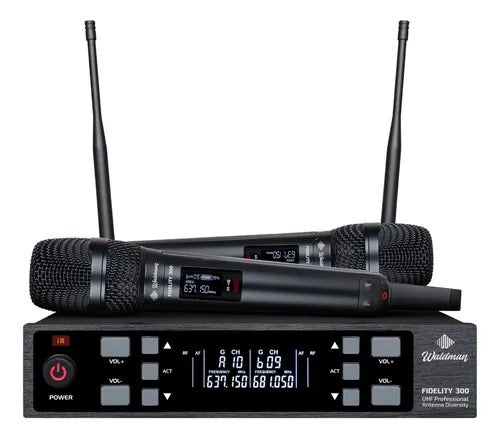 MICROFONE SEM FIO WALDMAN WFD-300/530