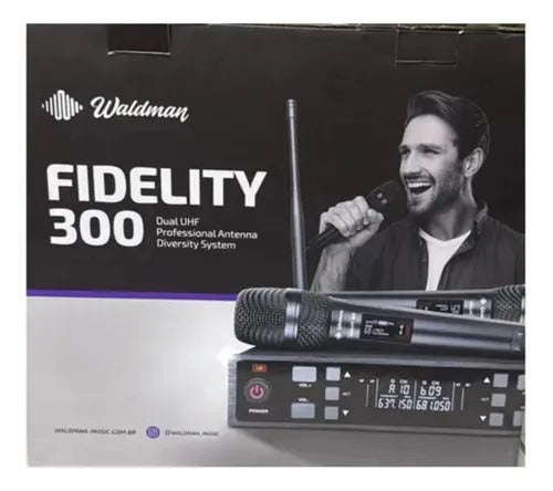MICROFONE SEM FIO WALDMAN WFD-300/530