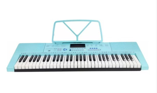 Teclado Piano Musical 61 Teclas MXT M-T3260 Azul