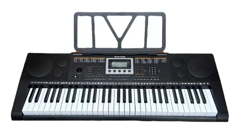 TECLADO MUSICAL MXT PRETO T4500