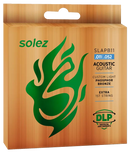 ENCORDOAMENTO SOLEZ VIOLÃO AÇO  85/15  SLAPB PHOSPHOR BRONZE