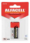 BATERIA 9V ALFACELL