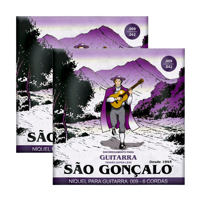 ENCORDOAMENTO PARA GUITARRA SÃO GONÇALO