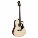 VIOLÃO GIANNINI EL.ACUSTICO FOLK CUTAWAY NATURAL SATIN GDC-1 CEQ NS
