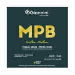 ENCORDOAMENTO GIANNINI MPB NYLON - PRETO OURO