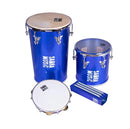 Kit Percussão Samba Music Rebolo Repique Reco-reco e Pandeiro