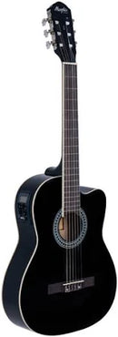 VIOLÃO ELETRICO NYLON MEMPHIS AD-60 BKS