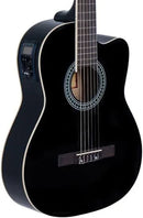 VIOLÃO ELETRICO NYLON MEMPHIS AD-60 BKS