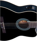 VIOLÃO ELETRICO NYLON MEMPHIS AD-60 BKS