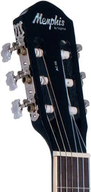 VIOLÃO ELETRICO NYLON MEMPHIS AD-60 BKS