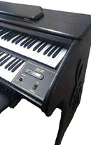 Órgão Eletrônico Rohnes RS49 Preto Lacan c/ clave